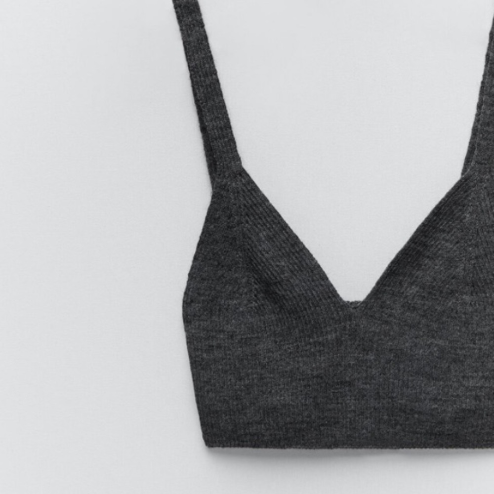 𝗡𝗪𝗧 𝗭𝗮𝗿𝗮 • Wool Blend Ribbed Top - Picture 13 of 13